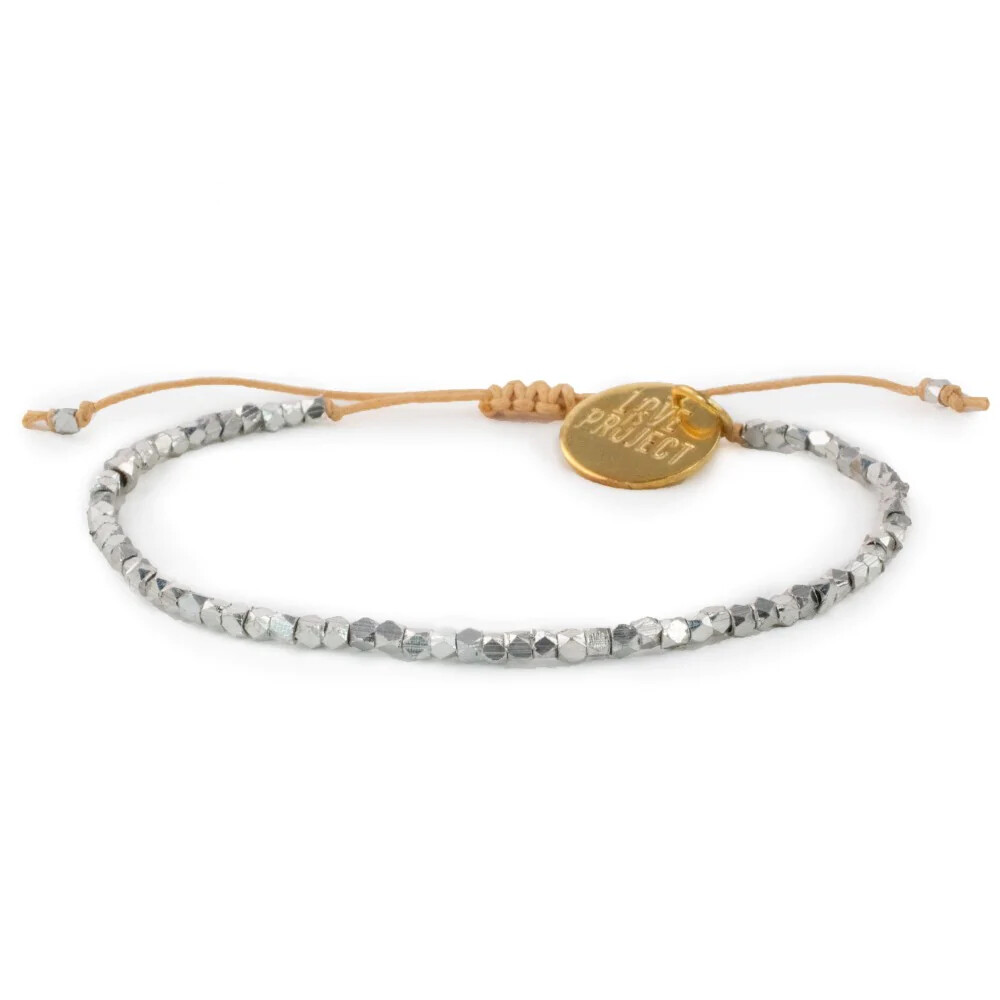 Love is Project Bollywood Bracelet - Silver