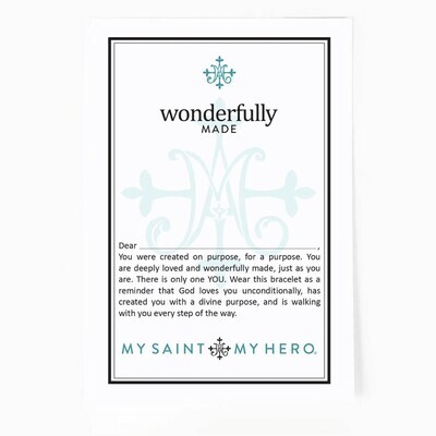 MSMH Wonderfully Made Bracelet (Metallic Silver)
