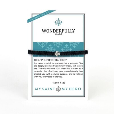 MSMH Wonderfully Made Bracelet for Kids (Slate)