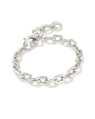 Kendra Scott Korinne Chain Bracelet in Silver