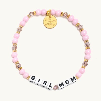 Little Words Project GIRL MOM Bracelet