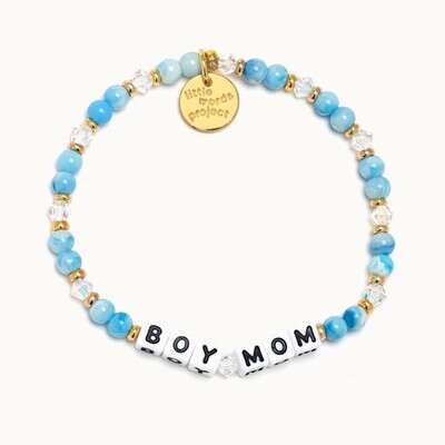 Little Words Project BOY MOM Bracelet