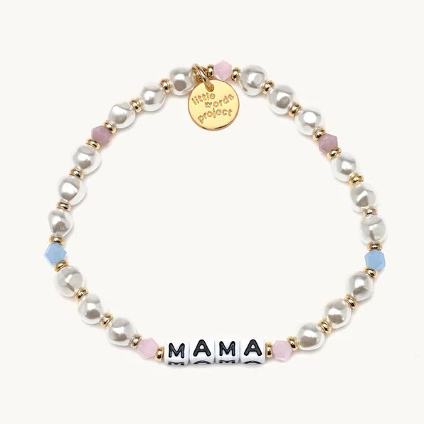 Little Words Project MAMA Bracelet (Pearl) S/M