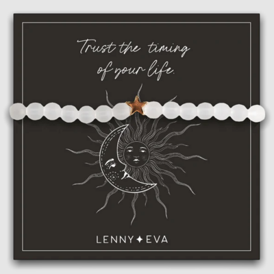 Lenny & Eva Celestial Bracelet - Star (White)
