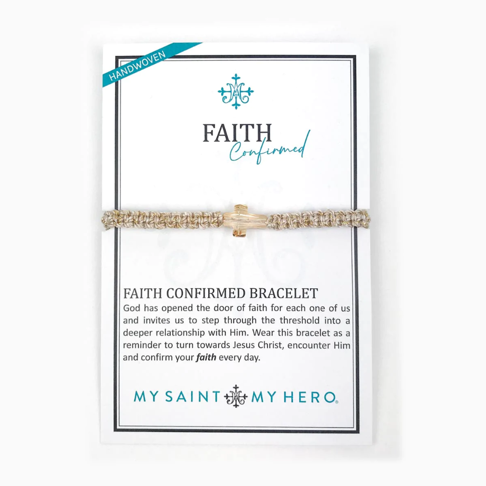 MSMH Faith Confirmed Bracelet (Gold)