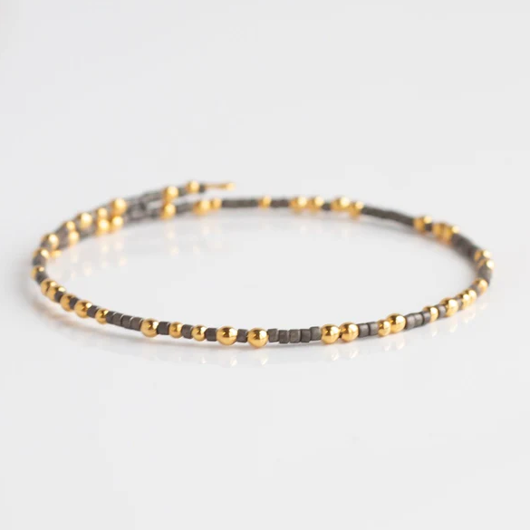 Lenny &amp; Eva Confetti Bangle - Graphite