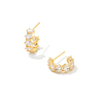 Kendra Scott Cailin Huggie Earrings, Gold