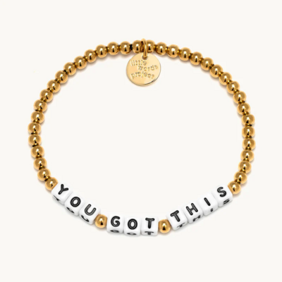 Little Words Project YOU GOT THIS Bracelet (Waterproof Gold)