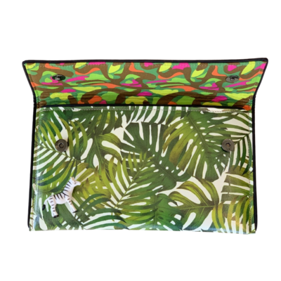 Kent Stetson Tropical Safari Crossbody Clutch