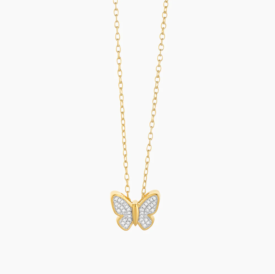 Ella Stein Butterfly Effect Necklace (Gold)