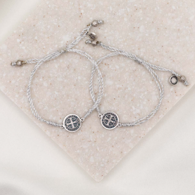 MSMH Best Friends Bracelet Set (Silver/Metallic Silver)