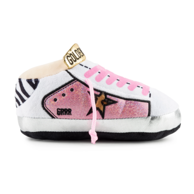 Golden Pooch Pink Sneaker Dog Toy 7&quot;