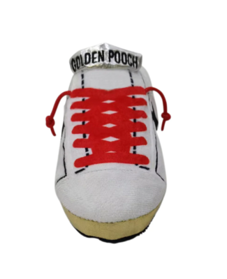 Golden Pooch Red Sneaker Dog Toy 7"