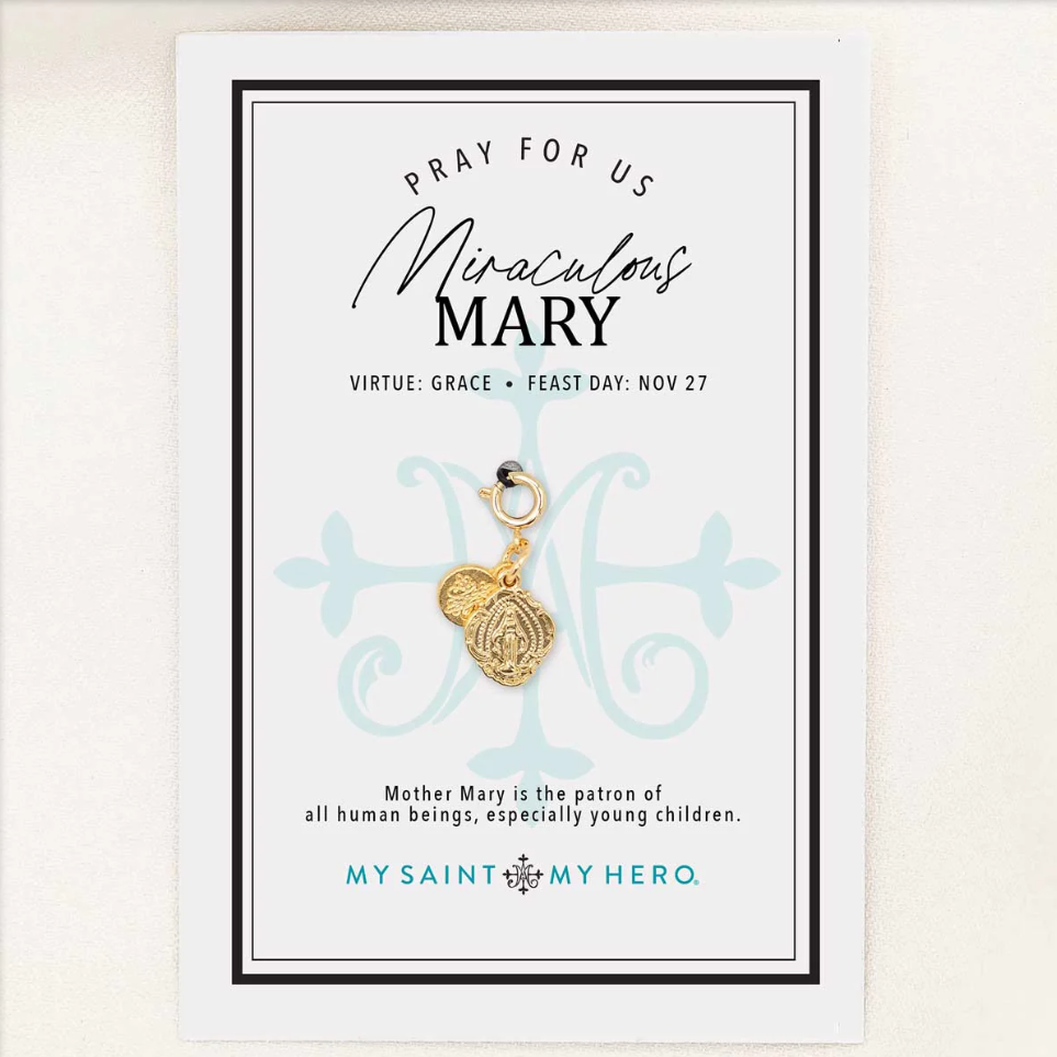 MSMH Miraculous Mary Charm (Gold)