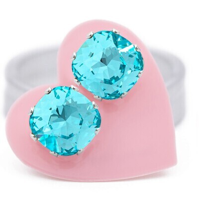 JoJo Loves You Aqua Bohem Cushion Blings