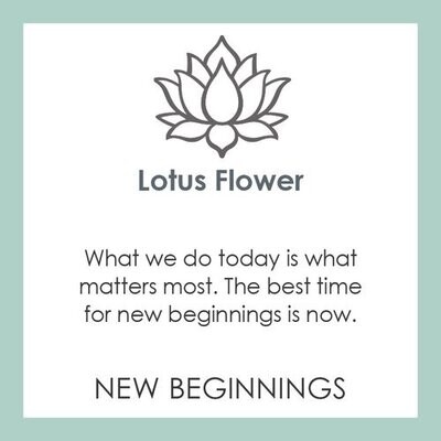 LOLA Lotus Pendant, Seafoam/Small