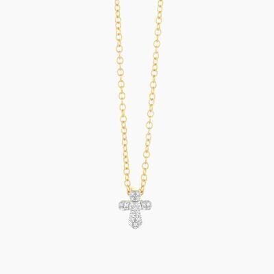 Ella Stein Cross Connect Necklace (Gold)