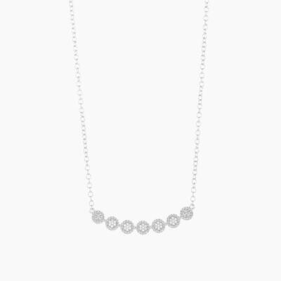 Ella Stein Diamond Connect Necklace (Silver)