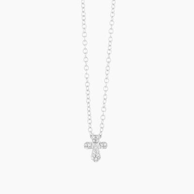 Ella Stein Cross Connect Necklace (Silver)