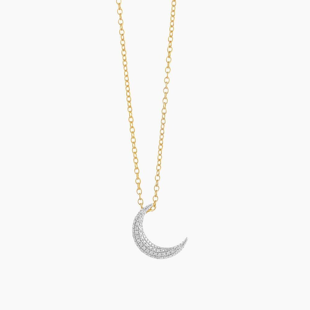Ella Stein Over the Moon Necklace (Gold)