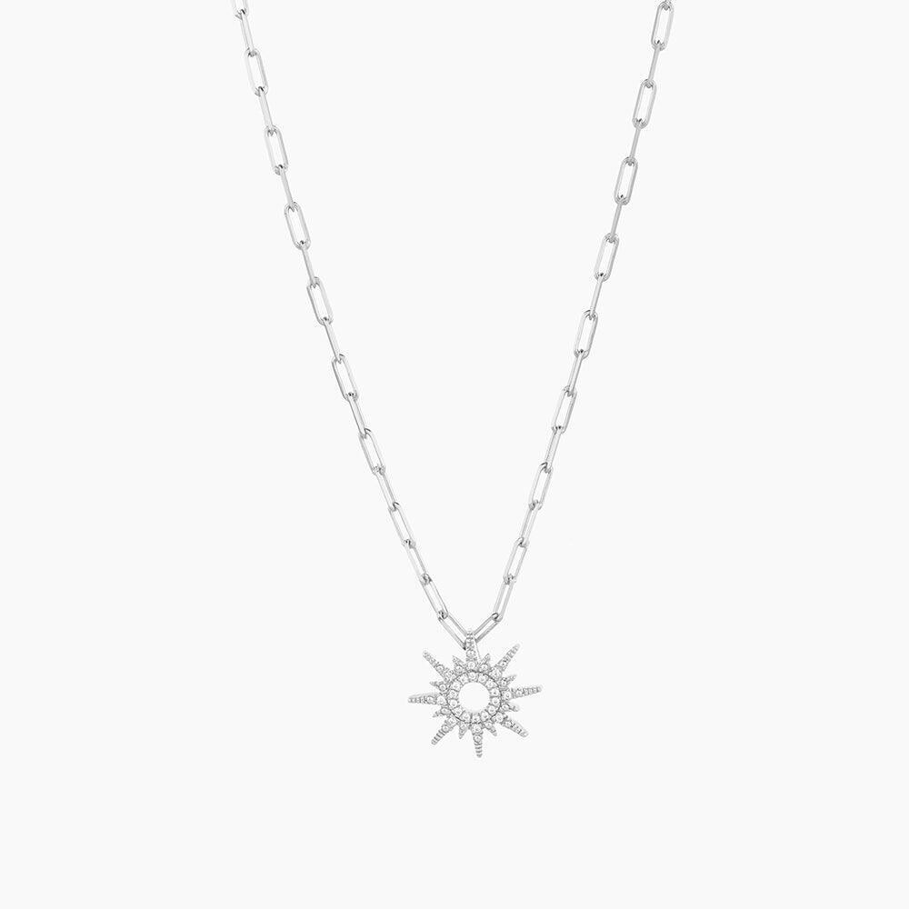 Ella Stein New Sun Necklace (Silver)