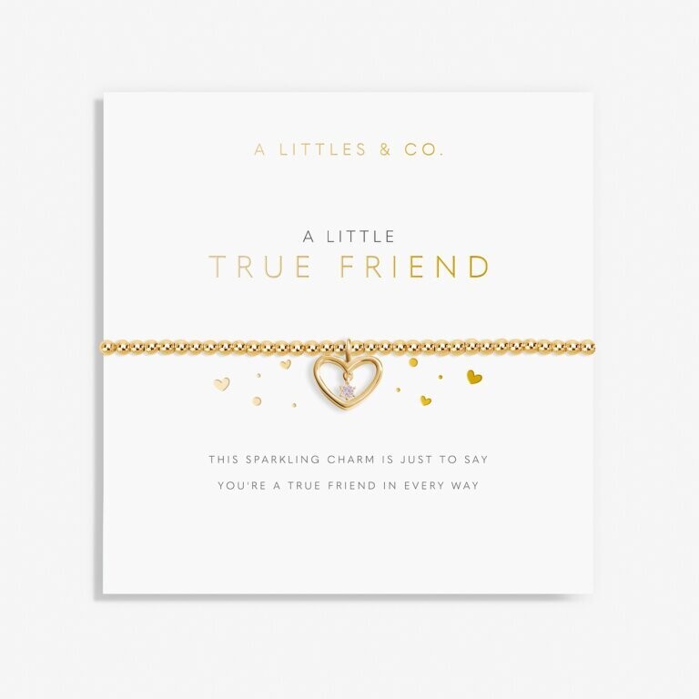 A Little &#39;True Friend&#39; Bracelet, Gold