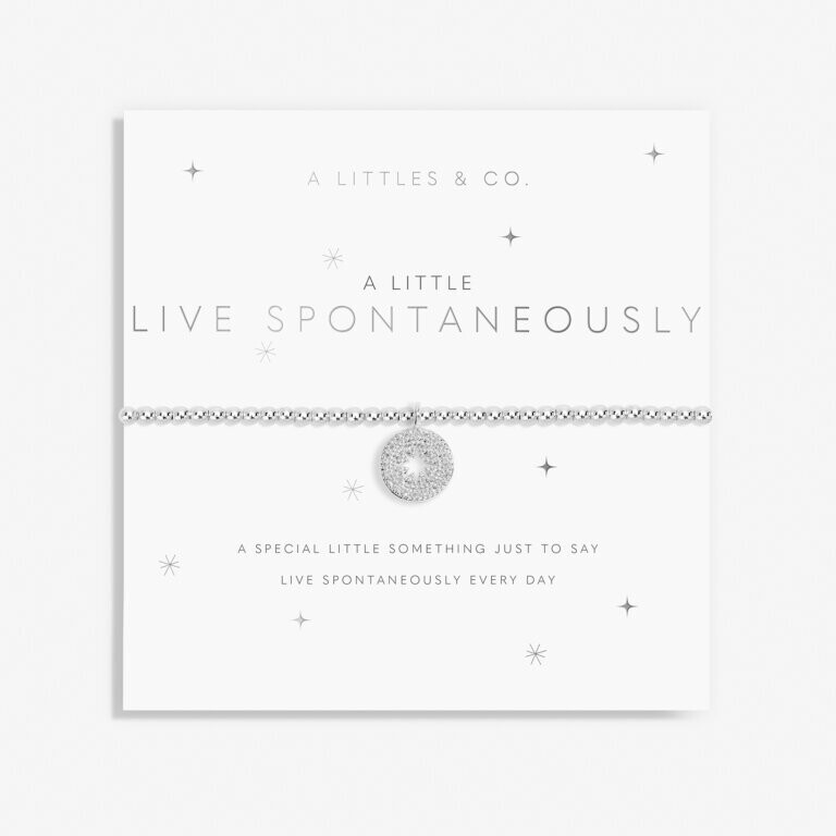 A Little &#39;Live Spontaneously&#39; Bracelet