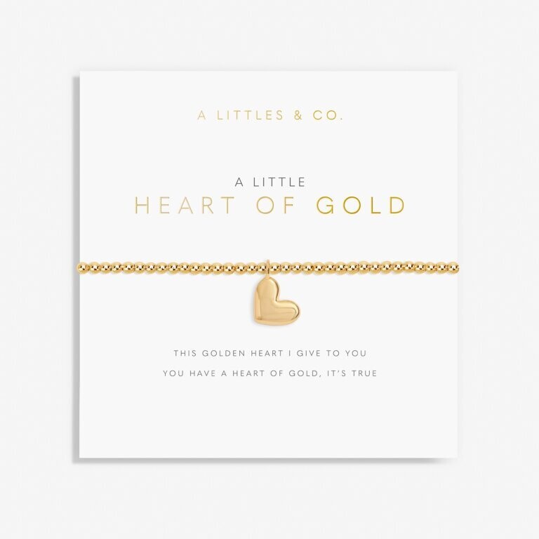 A Little &#39;Heart of Gold&#39; Bracelet, Gold
