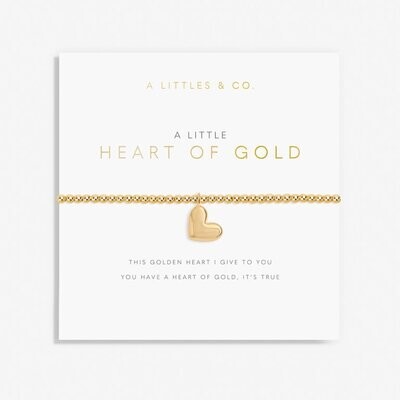 A Little 'Heart of Gold' Bracelet