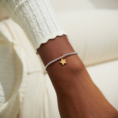 A Little 'Shine Bright on Your Birthday' Bracelet