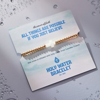 Holy Water Bracelet in Gold