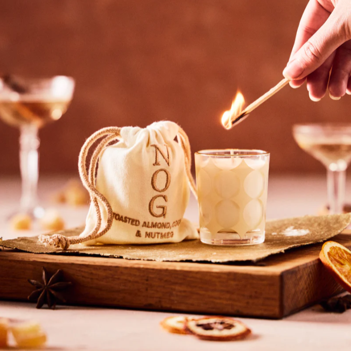 Rewined Holiday Bagged Candle - Nog 2.5 oz