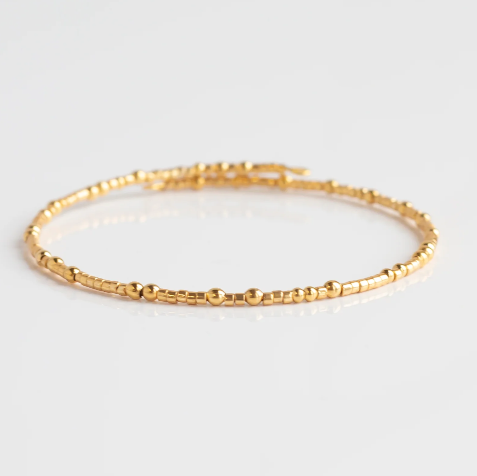 Lenny &amp; Eva Confetti Bangle - Gold