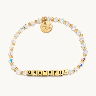 Little Words Project "Gold Era" GRATEFUL Bracelet S/M