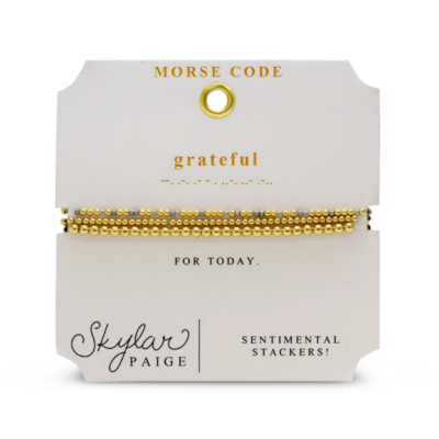 Grateful - Sentimental Stackers Bracelet Set