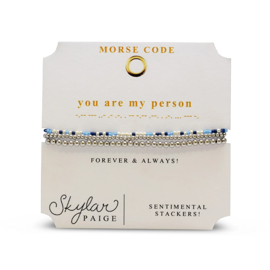 You Are My Person - Sentimental Stackers Bracelet Set