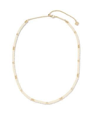 Kendra Scott Deliah Necklace in Ivory Mother-of-Pearl