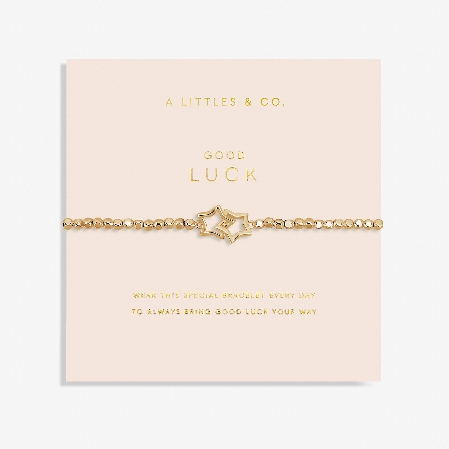 A Little &#39;Good Luck&#39; Bracelet, Gold