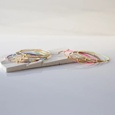 Lenny &amp; Eva Sprinkles Bangle - Sherbet