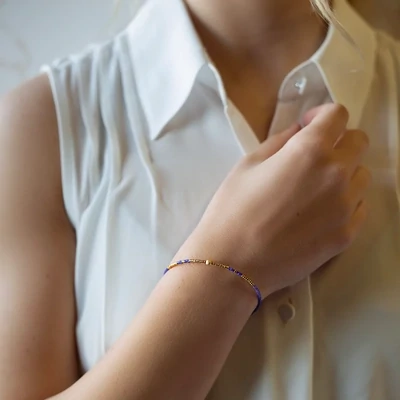 Lenny &amp; Eva Sprinkles Bangle - Periwinkle