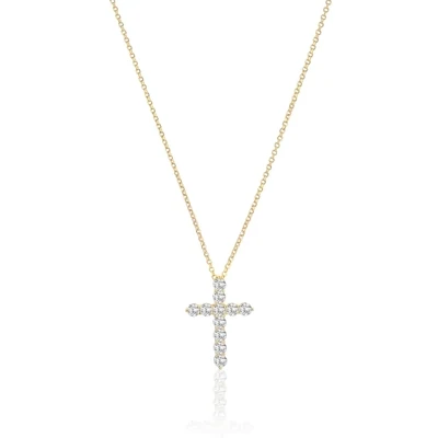 Sif Jakobs Belluno Croce Necklace (Gold)