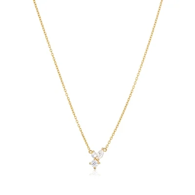 Sif Jakobs Adria Tre Piccolo Necklace (Gold)