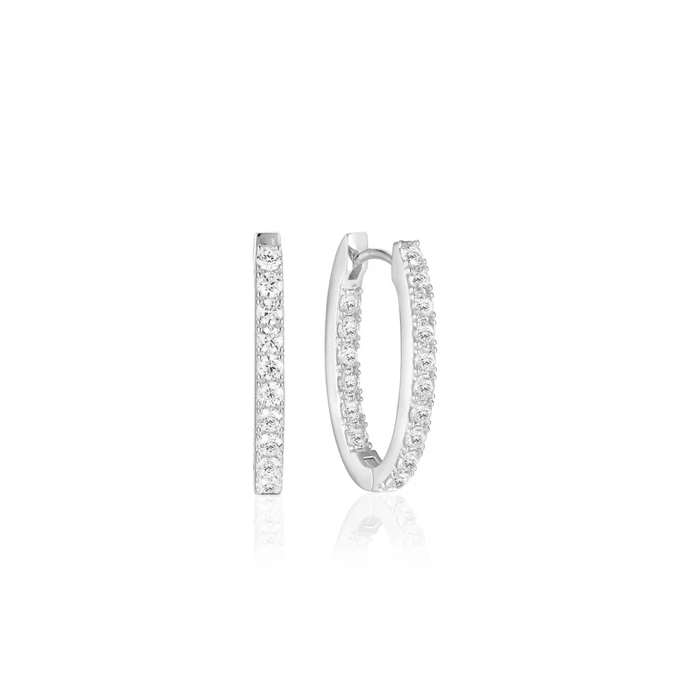 Sif Jakobs Ellisse Piccolo Earrings (Silver)