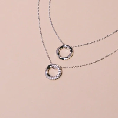 Sif Jakobs Ferrara Pendant Necklace (Silver)