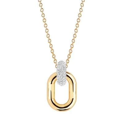 Sif Jakobs Capri Due Pendant Necklace (Gold)