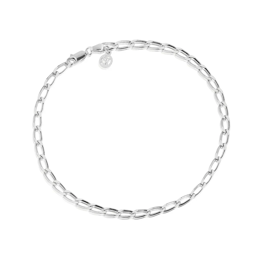 Sif Jakobs Cheval Ankle Chain (Silver)