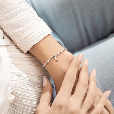 A Little 'Love You To The Moon &amp; Back' Bracelet, Silver