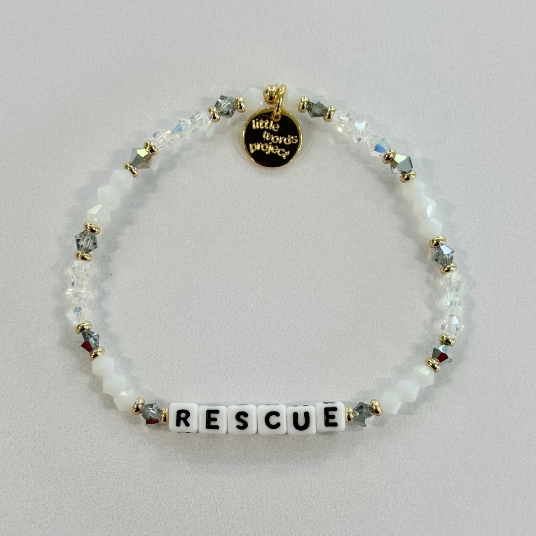 Little Words Project RESCUE Bracelet - Flaunt Boutique Exclusive!