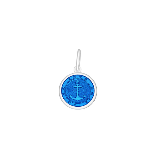LOLA Anchor Pendant, Periwinkle/Mini