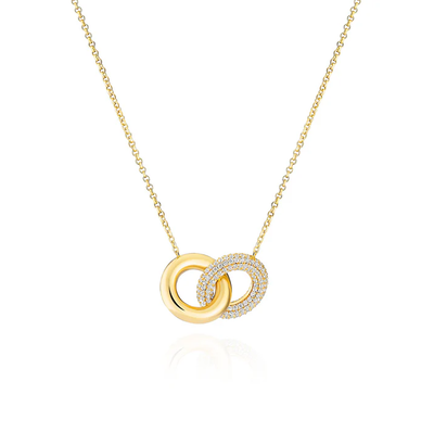 Sif Jakobs Carrara Due Piccolo Necklace (Gold)